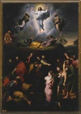 La Transfiguración de Pedro Sánchez de Villanueva: Una Visión Celestial en la Pintura Colonial Mexicana!